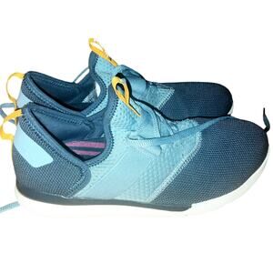 Kuru Pivot Lace up Elastic Arch Support Sneakers Blue‎ Woman’s Size 9